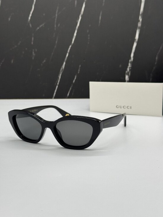 NEW GUCCI GG1638S 001 SUNGLASSES BLACK WOMEN EYEWEAR main image 8